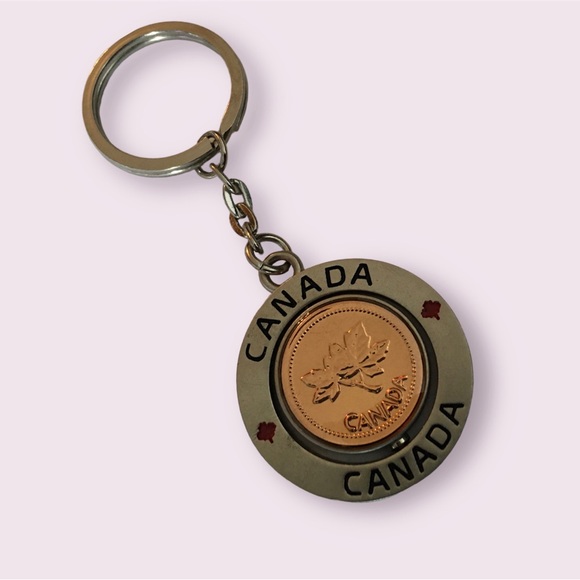 CANADA PENNY KEYCHAIN - Picture 2 of 2
